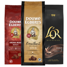 Douwe Egberts of L'OR koffiebonen